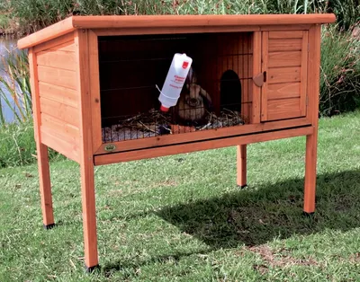 Produktbild von TRIXIE 62372, Meerschweinchen, Rabit, Holz, Metall, Holz, Bitumen, 1 Tür(en), 1160 mm