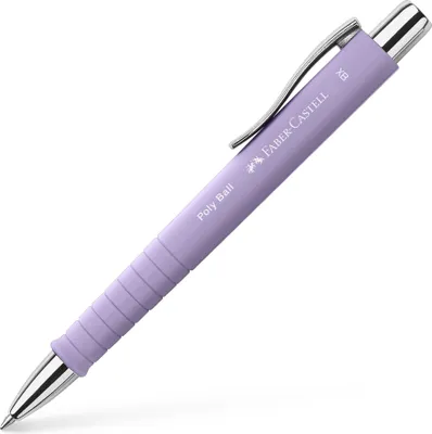 Produktbild von FABER-CASTELL Druckkugelschreiber POLY BALL XB sweet lilac