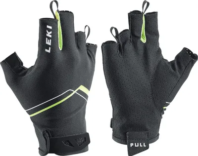 Produktbild von LEKI Handschuhe »Multi Breeze Short« Schwarz Gelb Weiß Gr. 7.0