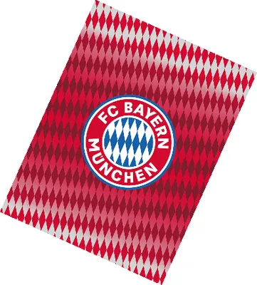 Produktbild von FC Bayern München Kuscheldecke 130x170cm