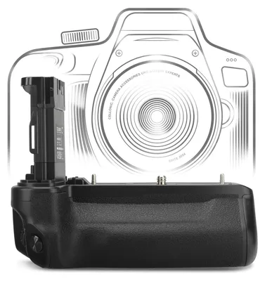 Image de CELLONIC Grip d'alimentation compatible avec , Poignée de batterie BG-R10, Grip batterie, Battery Grip, appareil photo