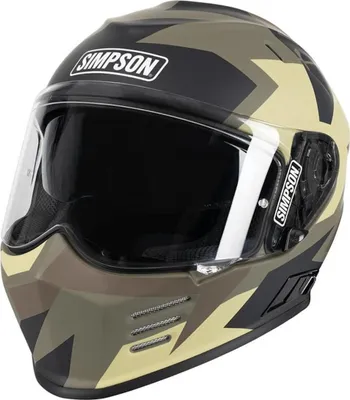 Zdjęcie produktu dla Kask Simpson Venom Comance 06, brązowy/czarny/szary, XL (62)