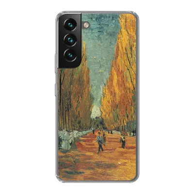 Produktbild von MuchoWow® Handyhülle Schutzhülle Hülle für Samsung Galaxy S22 Elysische Felder - Vincent van Gogh Silikon Softcase Handy Hülle - Mobiltelefonhülle