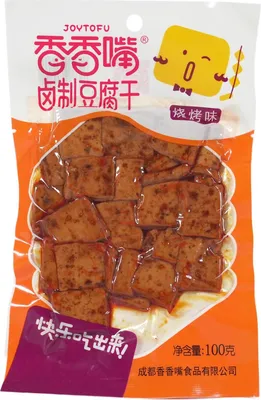Produktbild von Joytofu Getrockneter Tofu Snack Barbecue Flavor 100g