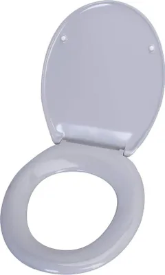 Produktbild von Toiletbrille aus Duroplast mit Soft-Close-Mechanismus und Schnellschließer für einfache Reinigung