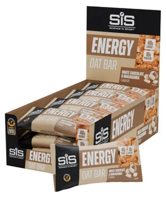 Produktbild von SIS Energy Oat Bar (12x70g) White Chocolate & Macadamia - Riegel - Energie-Riegel