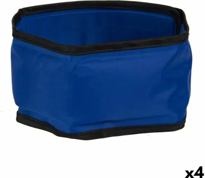 Obrázek produktu pro Mascow Obojek pro psy Modrý černý PVC gel 8 x 1 x 66 cm Chlazení (4 kusy)