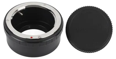 Immagine prodotto di Anello adattatore per obiettivi con tappo posteriore, convertitore in lega di alluminio per fotocamere OM-M4/3