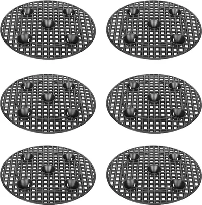Produktbild von 6 Stš¹ck Topfpflanzenst?nder Blumentopf Untersetzer Drainage Mesh,Kunststoff Blumentopfe Mesh Pad Gittermatte Rund fš¹r Lnnen Balkon Outdoor Garten,30cm