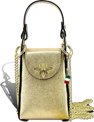 Immagine prodotto di Borsa Florence in pelle dorata D2OTF813Z