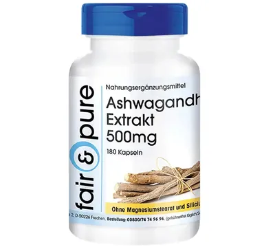 Produktbild von Ashwagandha Extrakt 500mg
