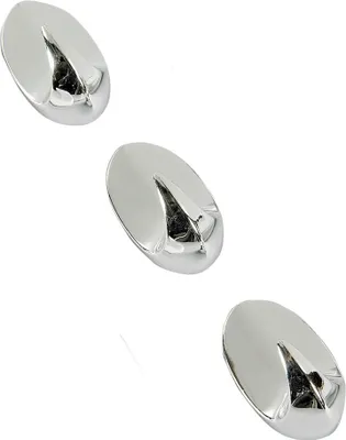 Produktbild von my basics 11.041.441.824 Allroundhaken, klein, chrome (3er Pack)