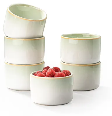 Produktbild von Soufflé-Förmchen - Set von 6 Porzellan-Schalen