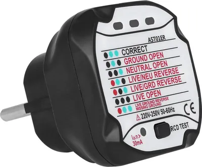 Zdjęcie produktu dla BSIDE AST01 Przenośny profesjonalny automatyczny wykrywacz gniazdek elektrycznych