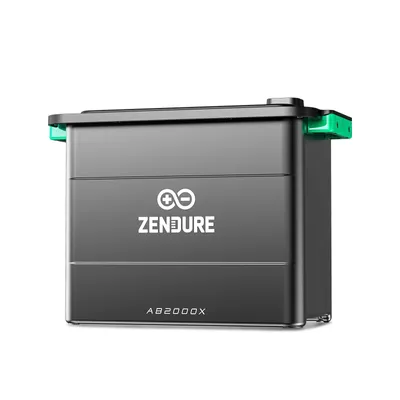 Produktbild von Zendure SolarFlow AB2000X, 1920Wh LiFePO₄ Speicher für Balkonkraftwerk, bis 11.520Wh erweiterbar, Selbstheizung, Aerosol-Feuerlöschung, 48V, BMS, IP65