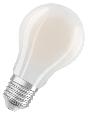 Image de Ampoule LED OSRAM Energy Class en forme d'ampoule classique, 7.2 W / 1521 lm, EEK A, lumière blanche froide (4000 K), CRI 80, en verre givré sans plomb, culot E27, IP20, diamètre 60 mm.