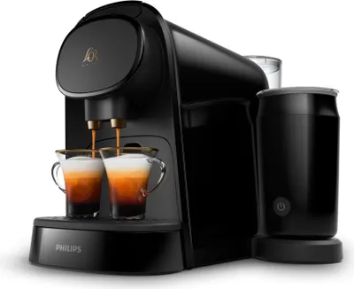 Immagine prodotto di Philips L'Or Barista con caffè a capsule, quantità di caffè regolabile, 2 tazze alla volta, nero (LM8014/60)