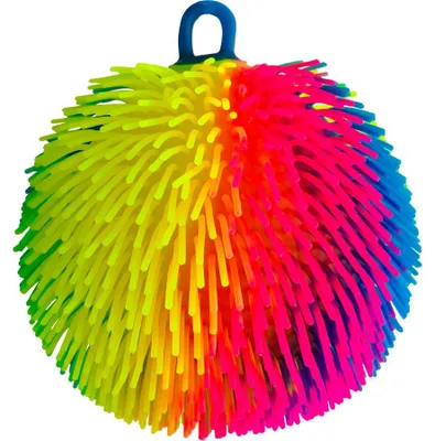 Produktbild von SPORTO Zotteliger dreifarbiger Ball mit Licht