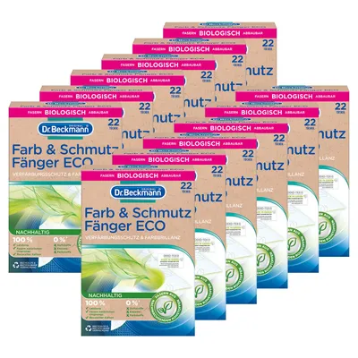 Produktbild von Dr. Beckmann Farb- und Schmutzfangtücher ECO 22 Tücher 12er Pack