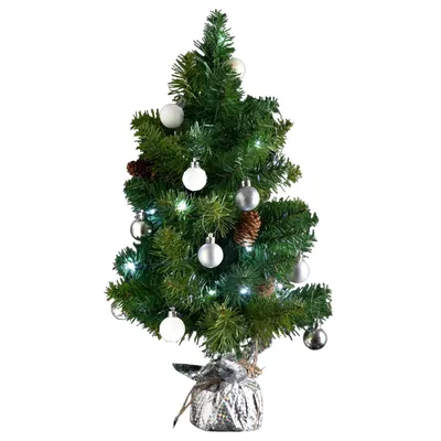 Produktbild von Künstlicher Weihnachtsbaum LED, geschmückt, 50 cm