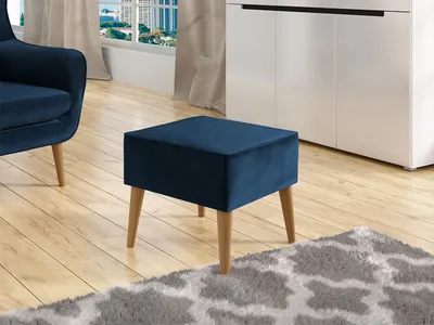 Immagine prodotto di Piccolo pouf LEVI - blu