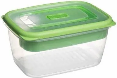 Obrázek produktu pro Snídaňový box s přihrádkami 1,7 l zelený