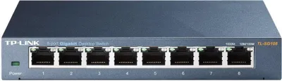 Produktbild von TP-Link Switch 8x GE TL-SG108 Metall Gehäuse
