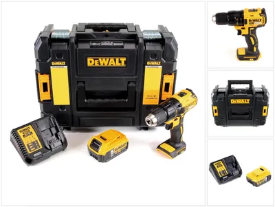 Produktbild von DeWalt DCD 777 P1 Akku Bohrschrauber 18V 65Nm Brushless + 1x Akku 5,0Ah + Ladegerät + TSTAK