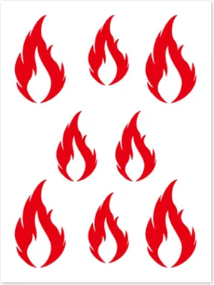 Produktbild von INF 10 Stück Temporäre Tattoos Modell 3