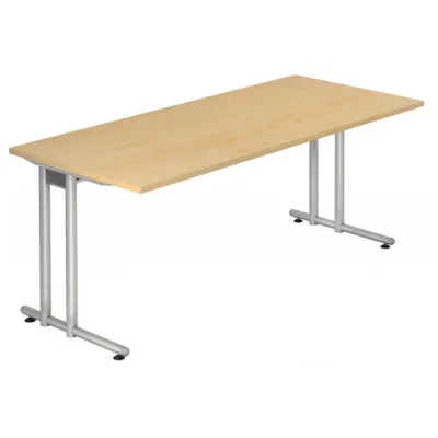 Produktbild von NANO 19 S - 180 x 80 Ahorn/Silber