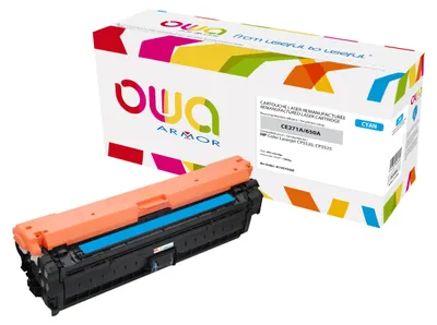 Produktbild von OWA Cyan wiederaufbereitet Tonerpatrone