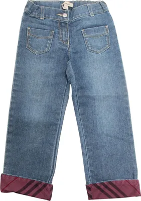 Immagine prodotto di M1606 Jeans Bimba Burberry Girl Kids Denim Delave' Trousers