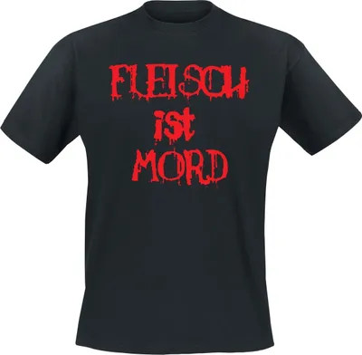 Produktbild von Fleisch ist Mord - T-Shirt