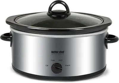 Produktbild von Famanu Slowcooker Oval - 3 Liter, Edelstahl, 3 Temperaturstufen