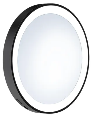Produktbild von Smedbo OUTLINE - Kosmetikspiegel mit Saugnapf, LED, X7, Schwarz FB625