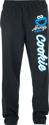 Produktbild von Sesame Street Trainingshose Herren Cookie Monster - Always Hungry schwarz S