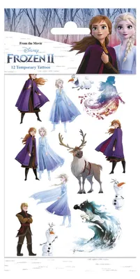 Produktbild von Tattoos – Disney: Die Eiskönigin 2