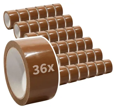 Produktbild von selmundo 356, PP-Packband, 50mm x 66m, braun 36