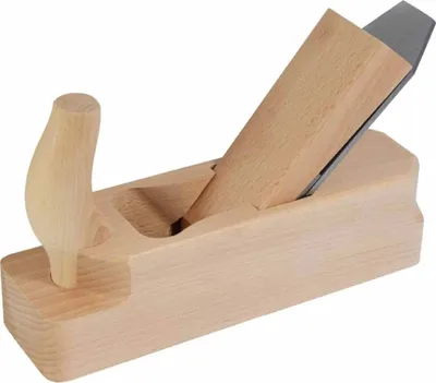Produktbild von Hawe Doppelhobel 0348.0, Doppelhobeleisen aus Rotbuche, Schreiner, Holzbau, 45 Grad Neigung, 48mm
