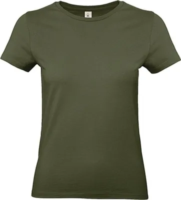Produktbild von B&C - "#E190" T-Shirt für Damen FK2499 (XL) (Urban Khaki)