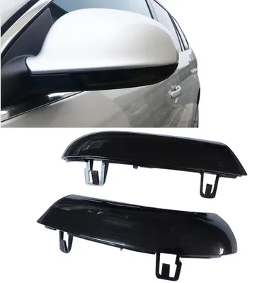 Für VW Passat 3BG 3C B6 Golf 5 EOS Sharan LED Spiegel - Blinker SET in Schwarz in der Farbe Schwarz von Goingfast