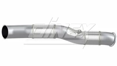 Produktbild von DINEX Abgasrohr Auspuffrohr für SCANIA P,G,R,T - series Vorne 6LA007