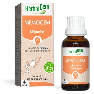 Image de Herbalgem - MemoGem - complexe mémoire -- 30 ml