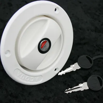 Image de Bouchon de remplissage d'eau Réservoir d'eau fraîche Caravane Camping-car blanc plus bouchon de réservoir New 40 mm
