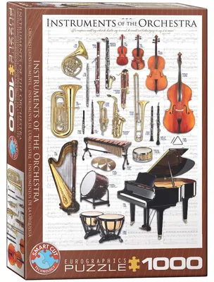 Produktbild von EUROGRAPHICS Puzzle Orchesterinstrumente 1000 Teile