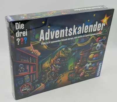 A close-up, angled view of the front of a boxed board game.
