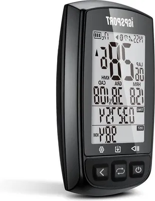 Produktbild von GPS Fahrradcomputer mit ANT+ Funktion und großem Display