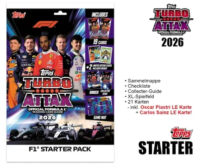 Zdjęcie produktu dla Zestaw startowy Topps Turbo Attax 2026