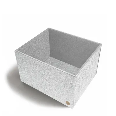 Produktbild von Aufbewahrungsbox CLEAN Filz 29 x 34 x 22 cm ohne Deckel in hellgrau meliert