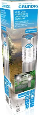 Produktbild von Grundig Solar Tuinlamp Met Bewegingssensor Led